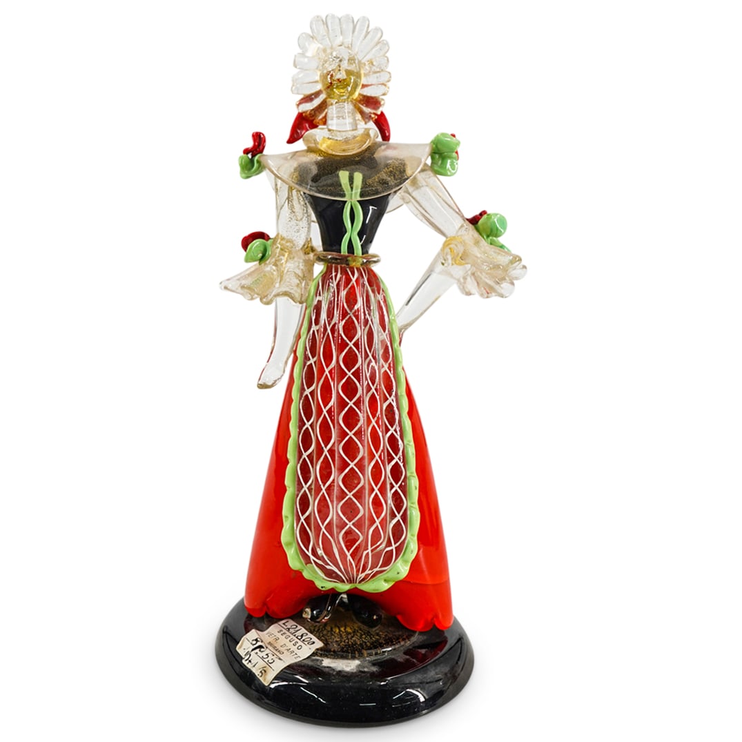 Seguso Vetri D'Arte Murano Glass Figure Of A Woman (1 of 7)