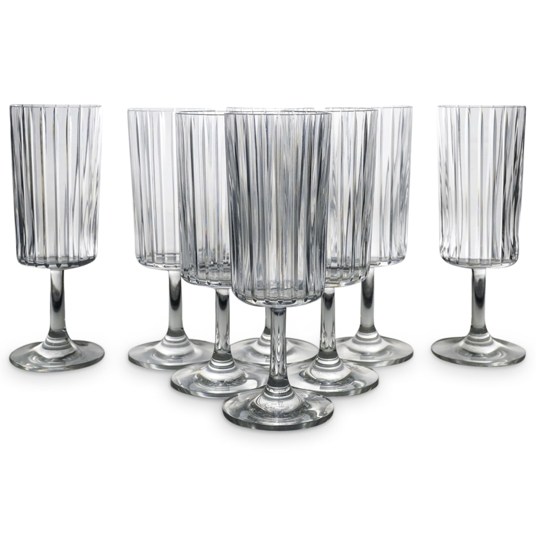 (8 Pc) Baccarat Harmonie Water Goblets (1 of 6)