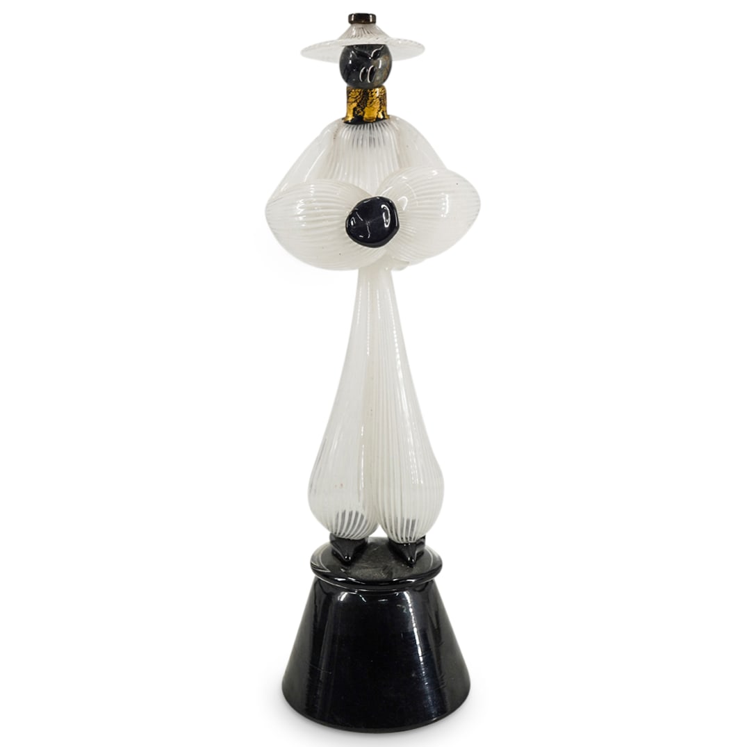 Murano Blown Art Glass Chinese Man Figurine Sculpture (1 of 8)