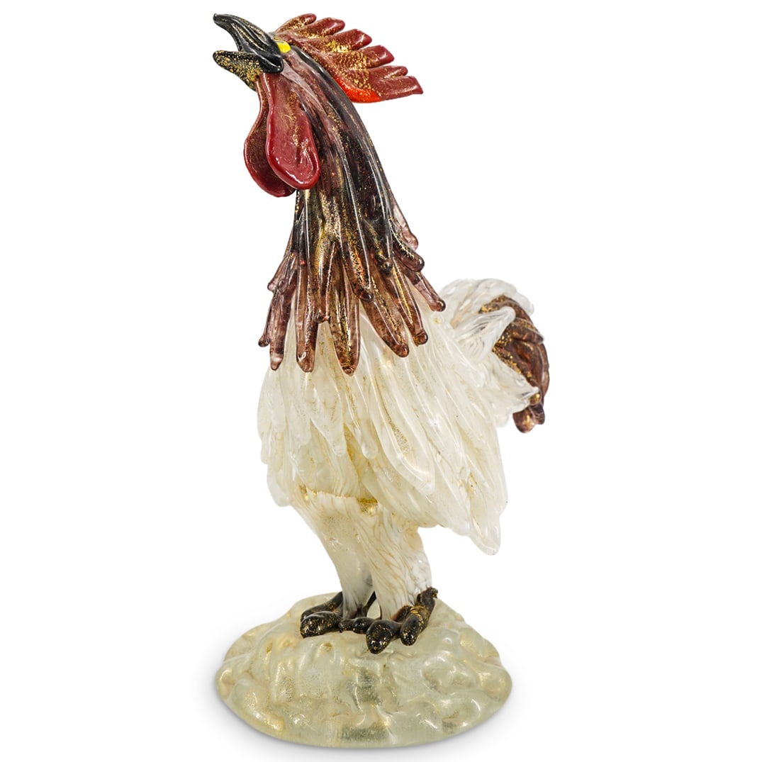 Murano Glass Rooster (1 of 5)