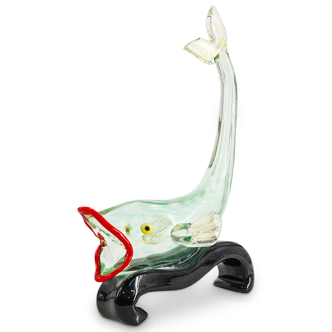 Murano Art Glass Fish Sculpture (1 of 6)