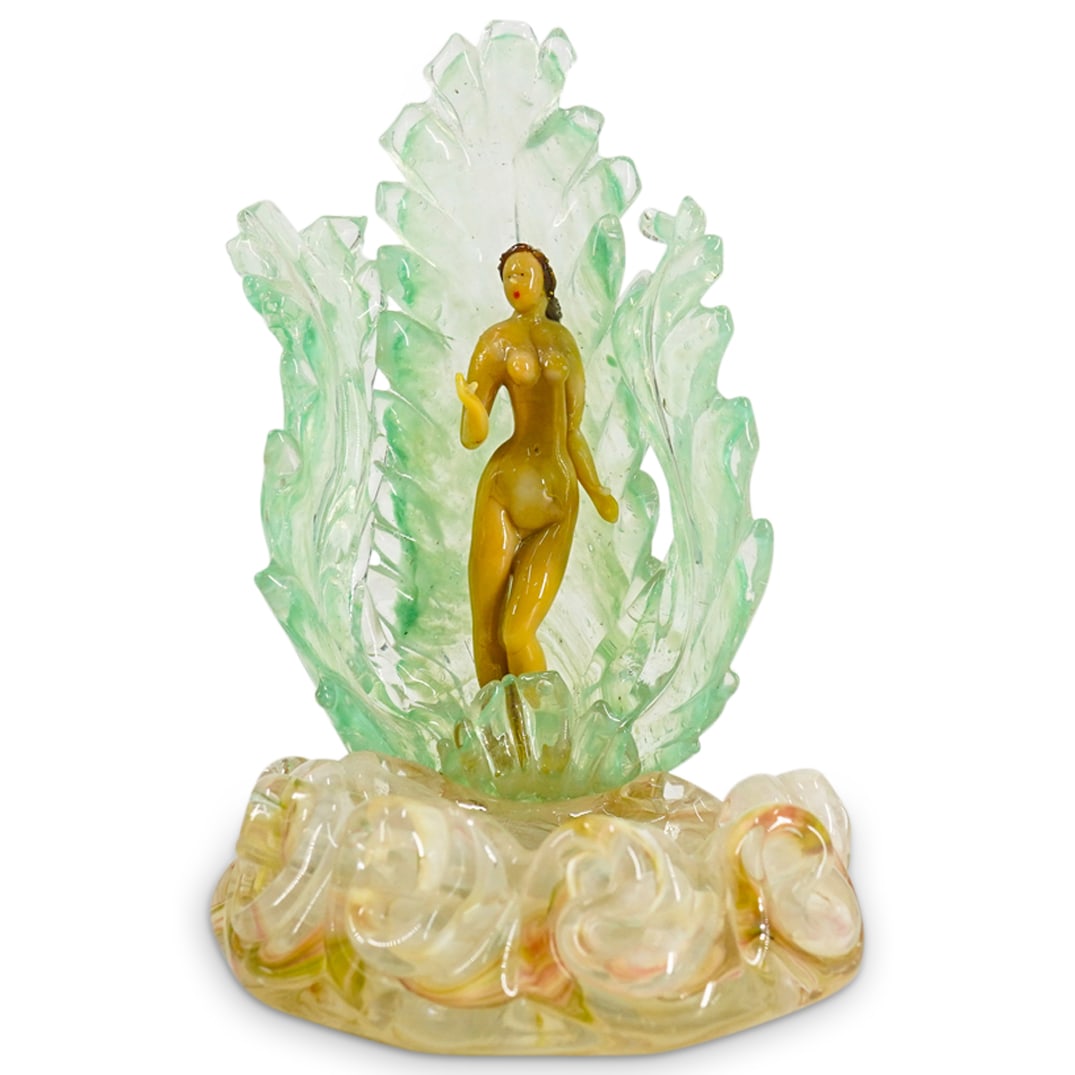 Murano Blown Glass Venus Ashtray (1 of 6)