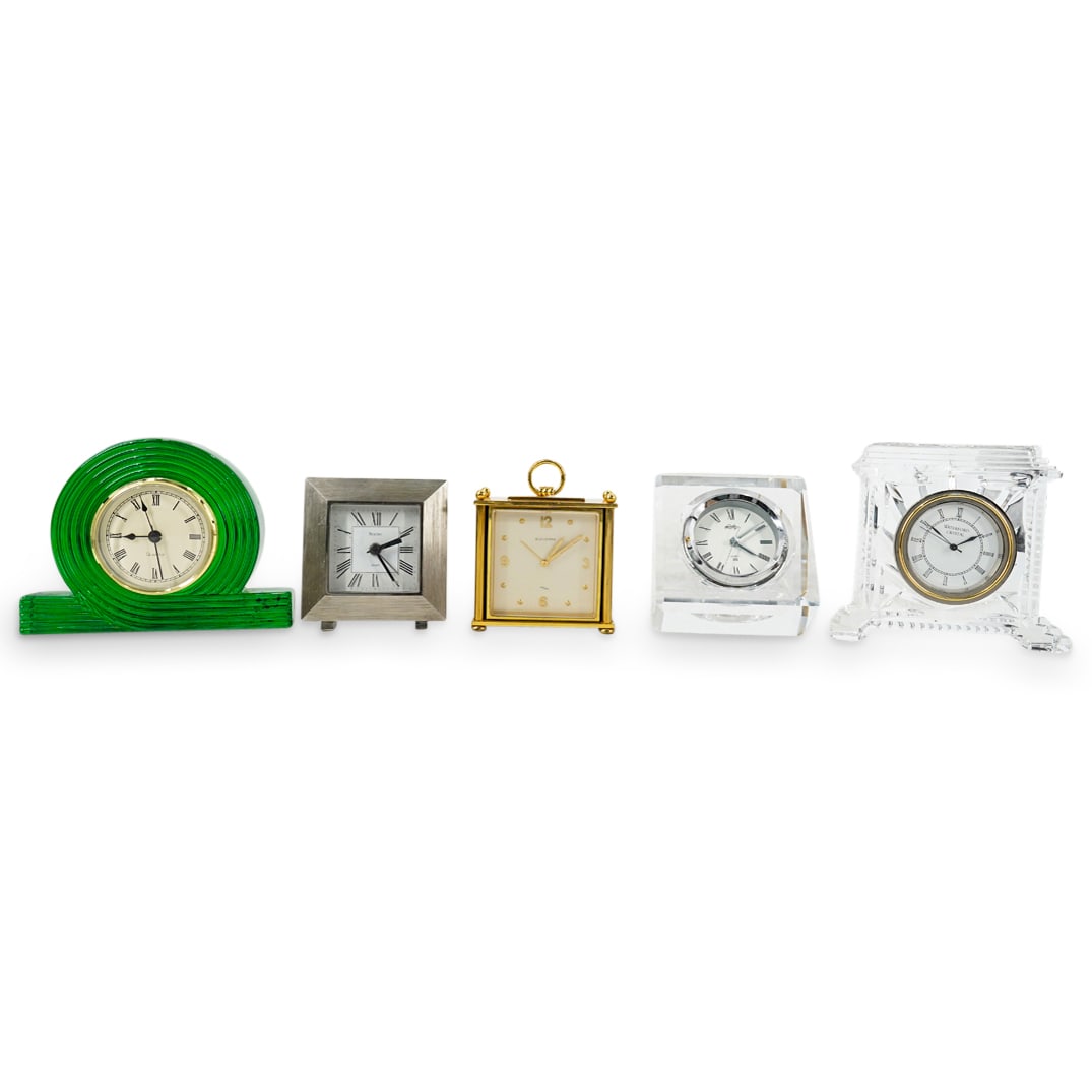 (5 Pc) Desk Clocks (1 of 17)