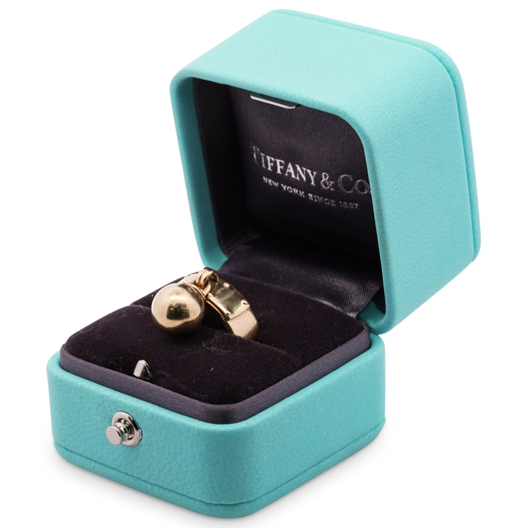 Tiffany & Co 18k Gold Wide Band Ring (1 of 7)