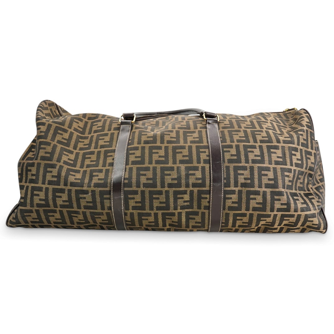 Vintage Fendi "Forever Bauletto" Monogrammed Canvas Travel Bag (1 of 9)