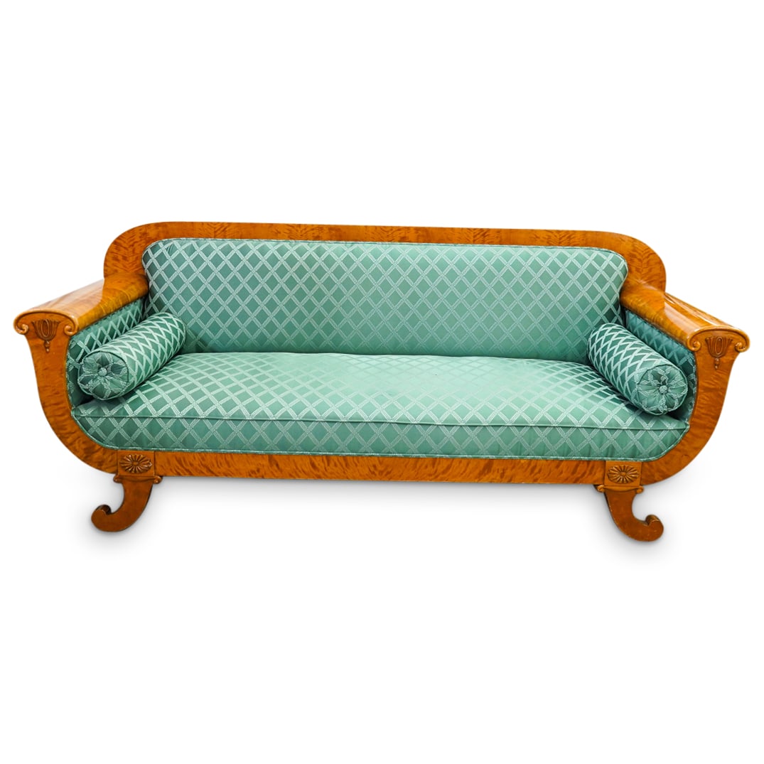 Antique Swedish Biedermeier Sofa Settee (1 of 5)