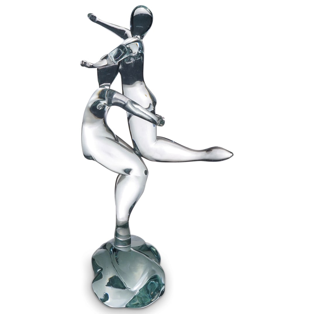 Large Signed Renato Anatra Murano Glass Sculpture (1 of 7)