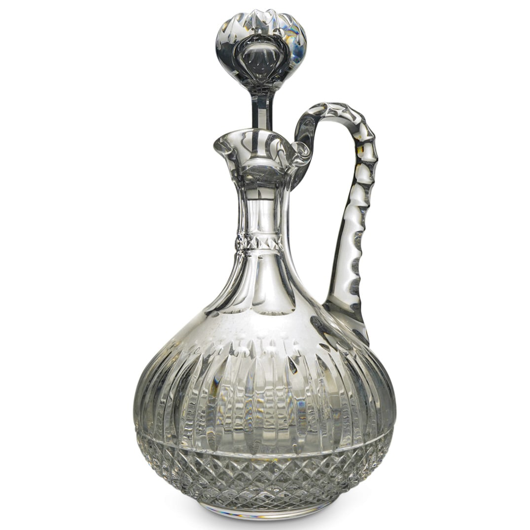 St. Louis Crystal "Tommy" Handled Decanter (1 of 6)