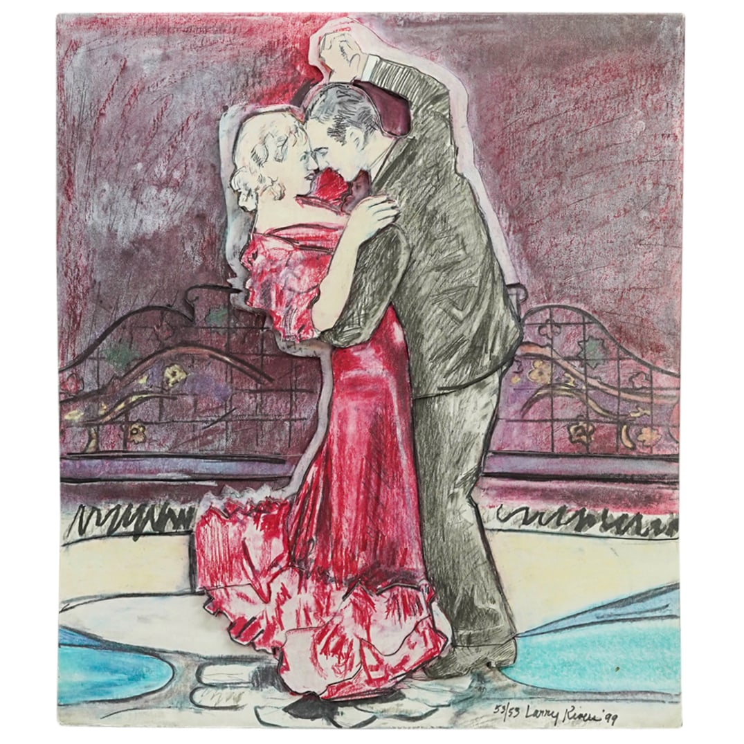 Larry Rivers (American, 1923-2002) Mixed Media Lithograph (1 of 9)