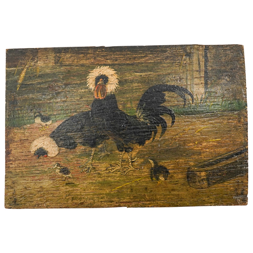 (Dutch School) 19th C. Oil on Panel Painting (1 of 4)