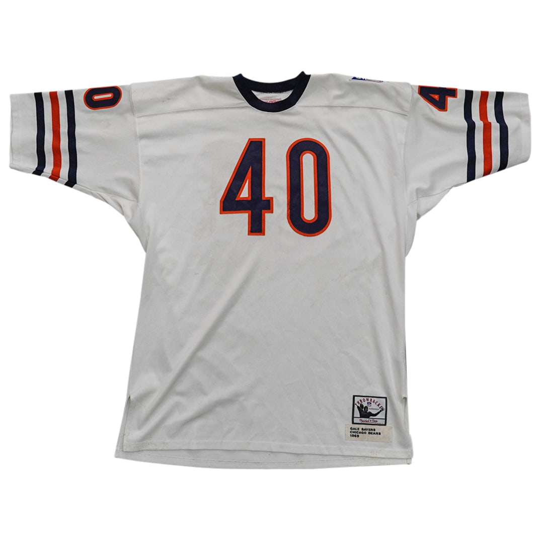 American Football NFL Authentic Gale Sayers Chicago Bears 1969 Players Jersey (1 of 14)