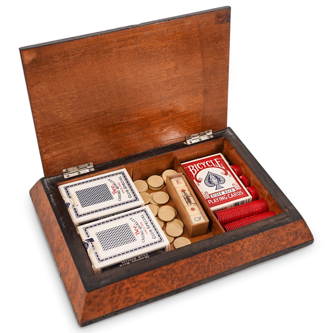 Vintage Playing Card Case Holder Set (1 of 12)