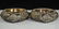 190: Pair of Tribal handmade silver ornate bracelets