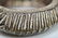 190: Pair of Tribal handmade silver ornate bracelets - 2