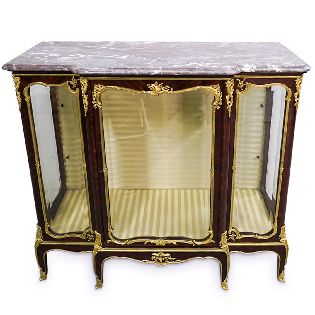 Late 19th Century French Henry Dasson Kingwood Vitrine (1 of 13)