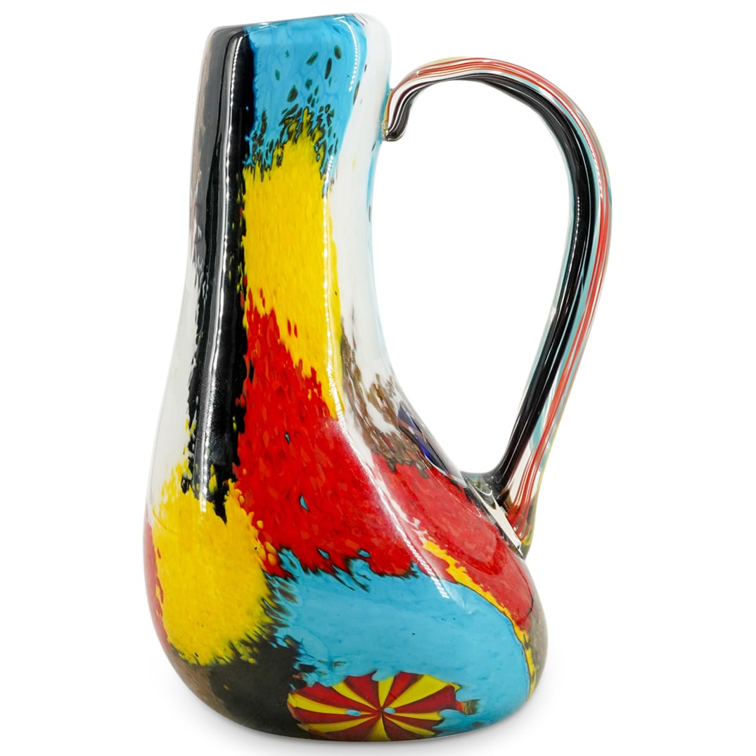 Dino Martens For Aureliano Toso Murano Glass Oriente Jug (1 of 6)
