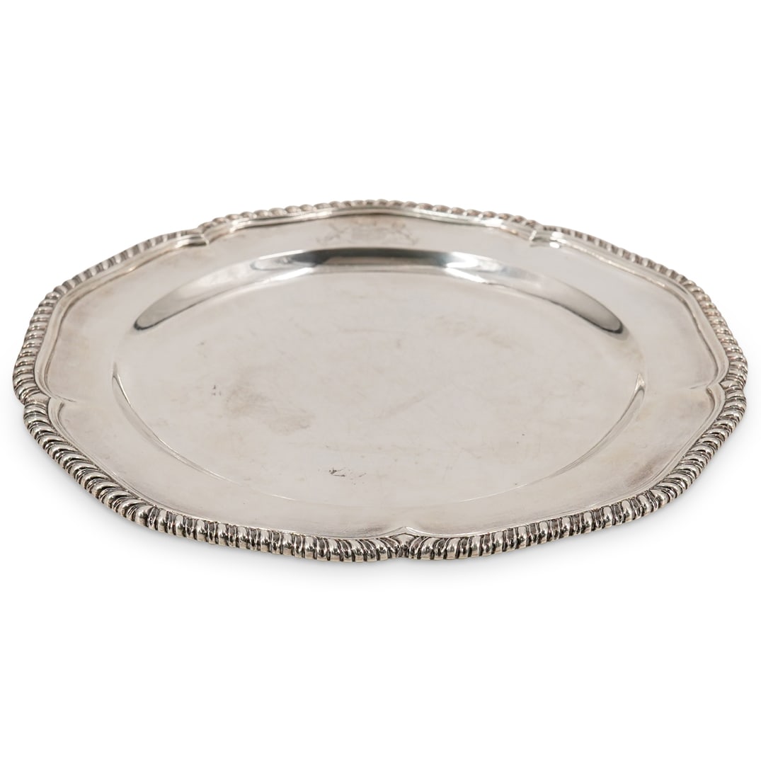 Paul Storr George III Sterling Silver Dinner Plate (1 of 4)