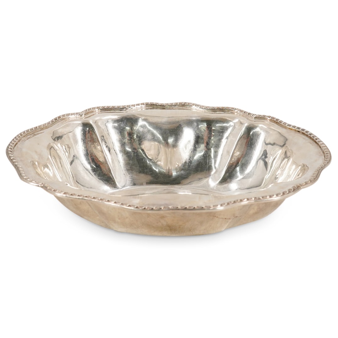 Sterling Silver Deep Oval Serving Bowl (1 of 5)