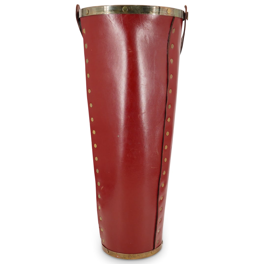 Valenti Spain Red Leather Cane Stand (1 of 9)