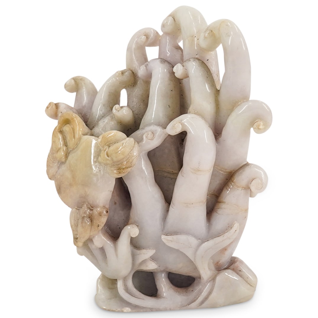 Chinese Jade Buddha's Hands Carving (1 of 5)