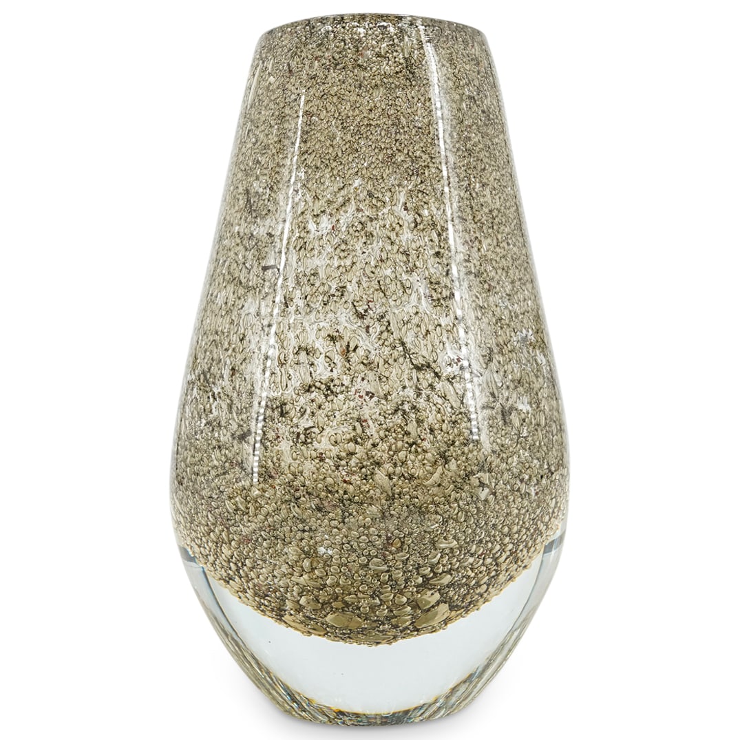 Murano Venetian Glass Italian Designer Vase (1 of 5)