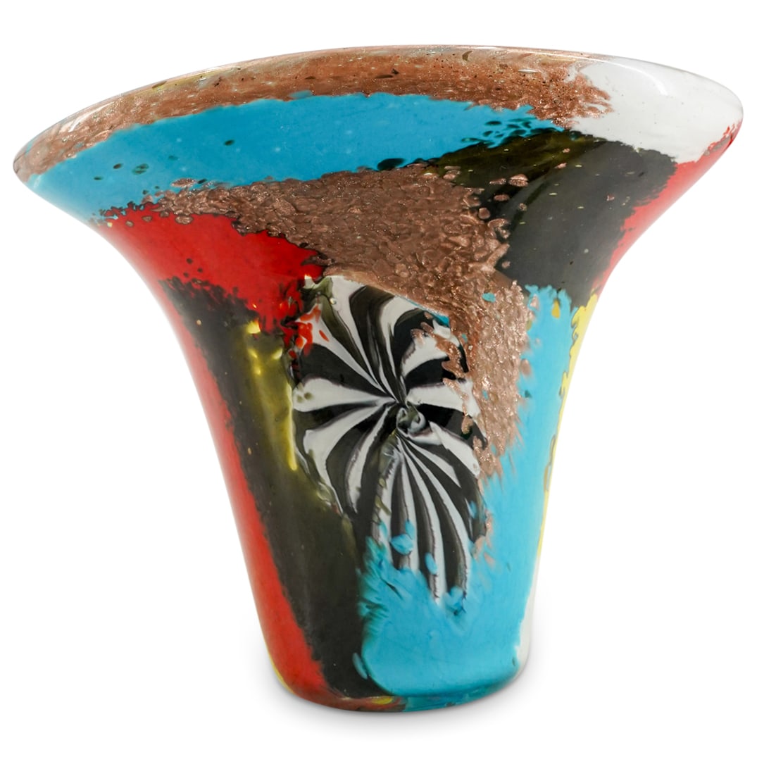 Style Of Dino Martens Glass Vase (1 of 6)