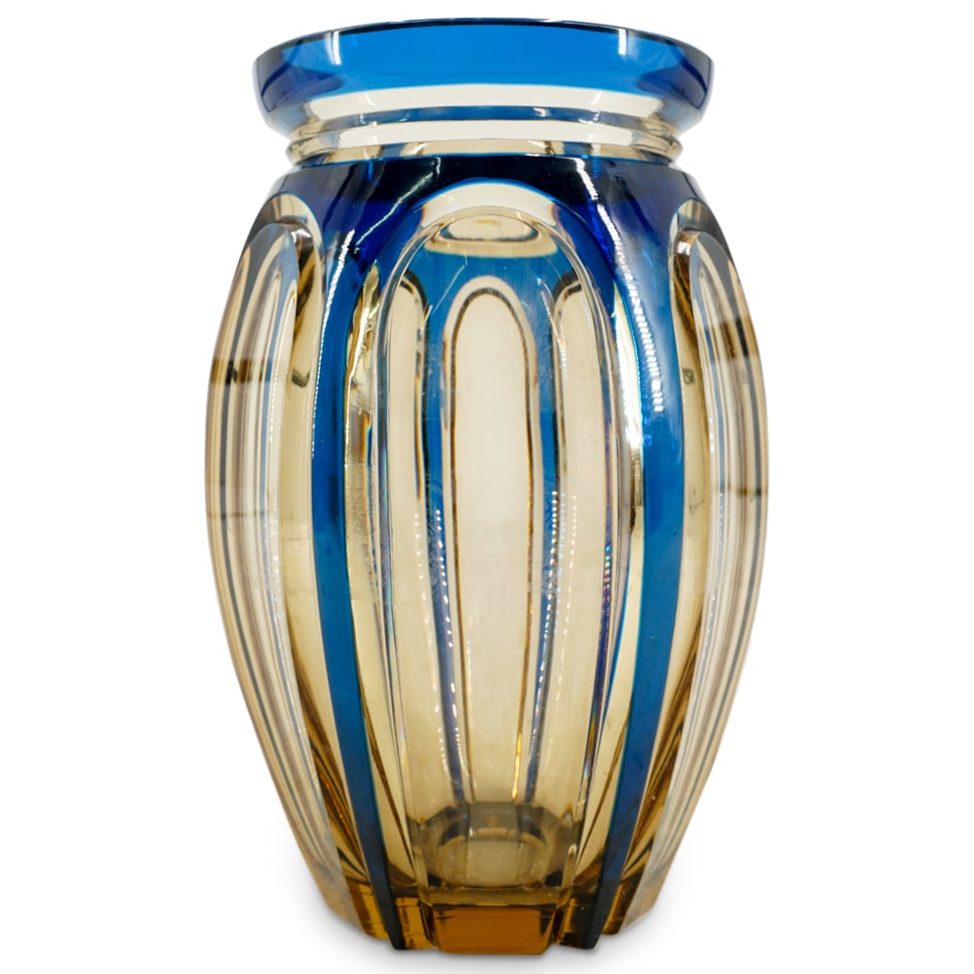 Art Deco Val St. Lambert crystal Vase (1 of 4)