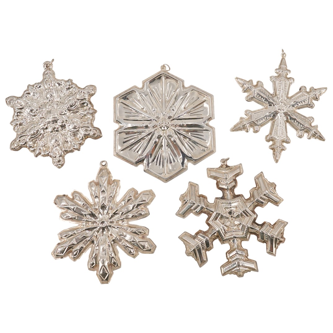 (5) Gorham/Towle Sterling Silver Christmas Ornaments (1 of 13)