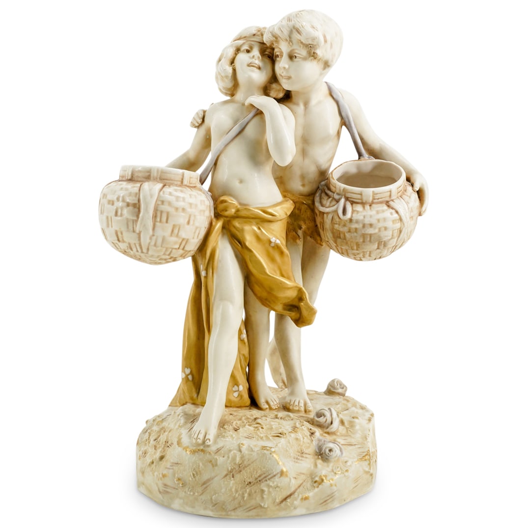 Royal Dux Porcelain Group Figurine (1 of 8)