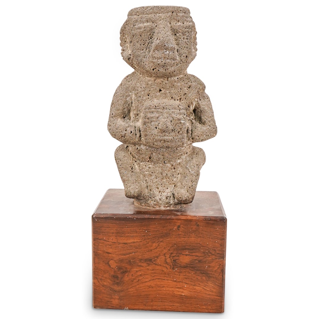 Large Pre-Columbian Stone Figure (1 of 11)