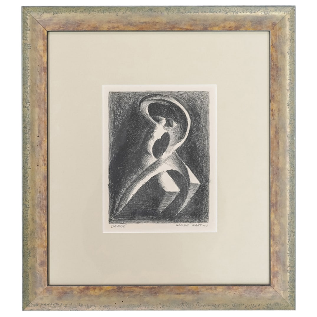 Glenn Gant, (American, 1911-1999) "The Dance" Lithograph (1 of 5)