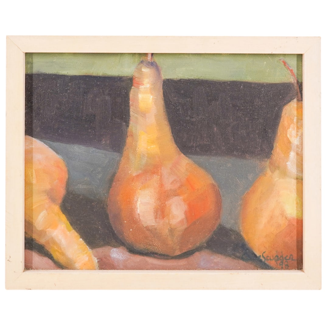 Cree Scudder Still-Life Oil on Canvas Painting (1 of 6)