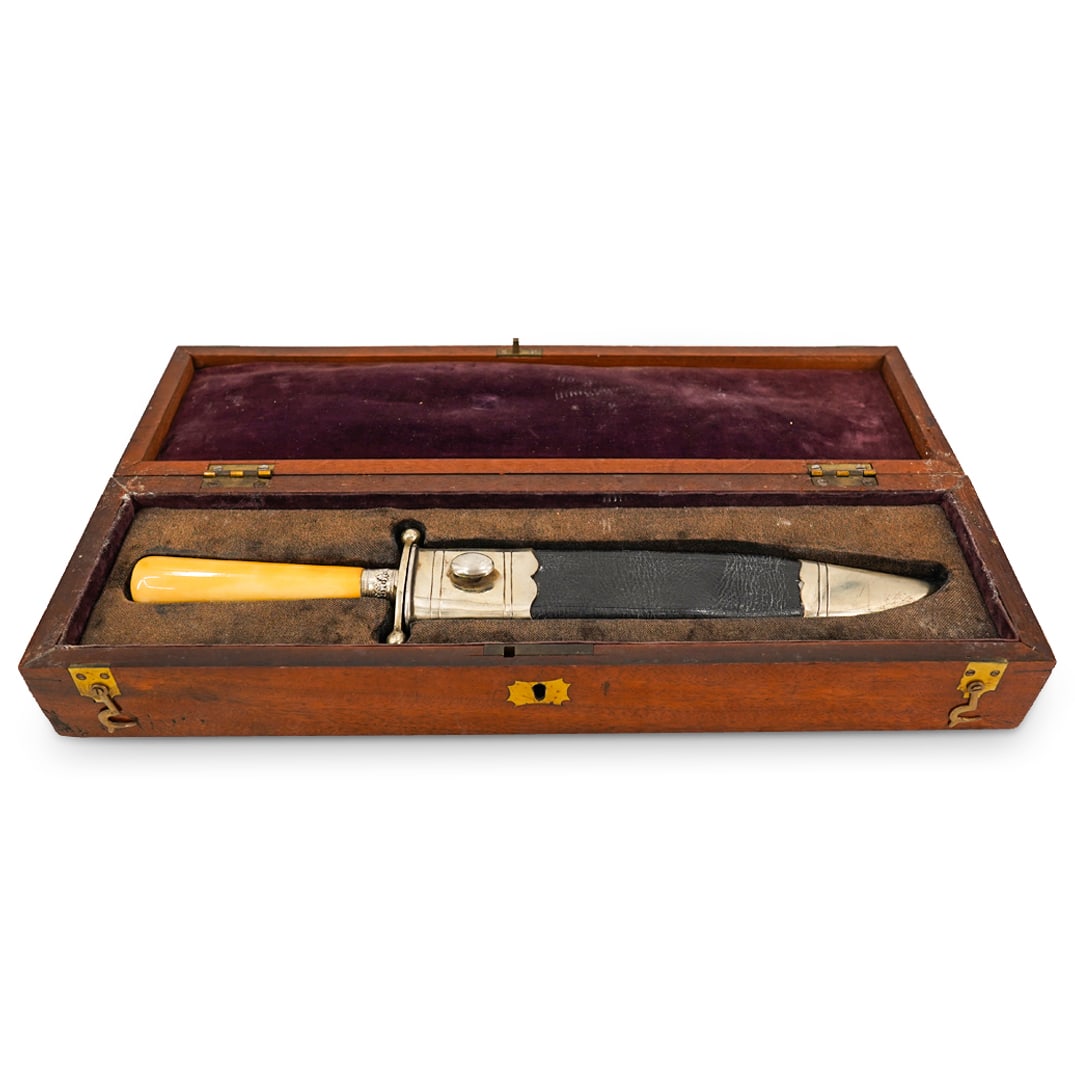 John Coe Sheffield Cased Bowie Knife (1 of 19)