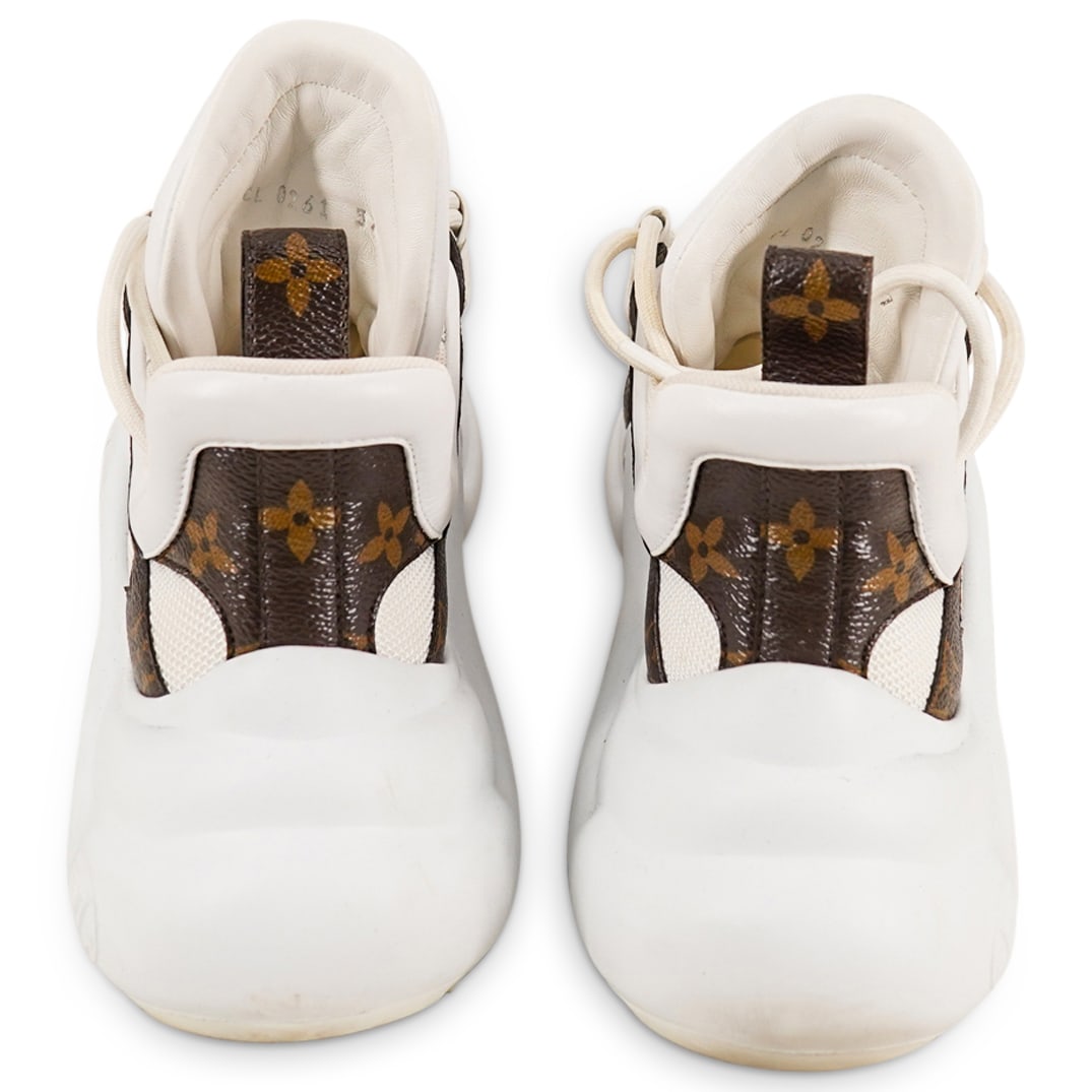 Vintage LOUIS VUITTON LV Monogram Chunky Sneakers - Size 37 (1 of 20)