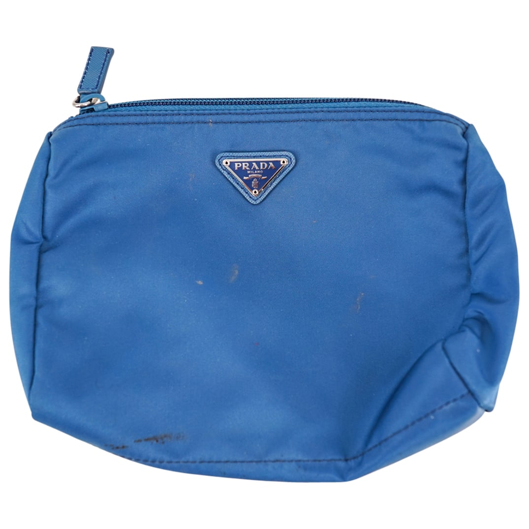 Prada Nylon Blue Toiletry Bag (1 of 7)