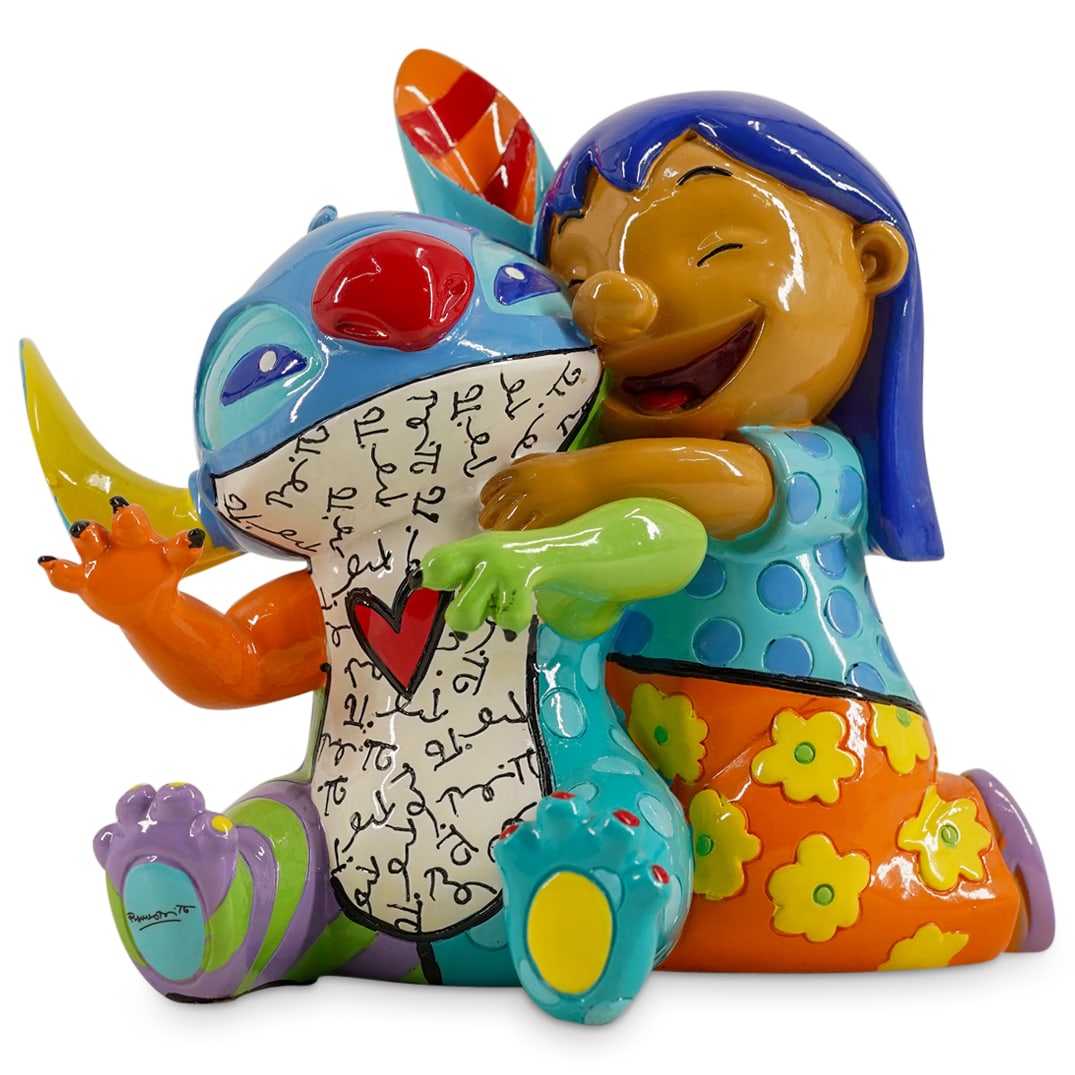 Disney by Britto "Lilo & Stitch" Polyresin Sculpture (1 of 7)