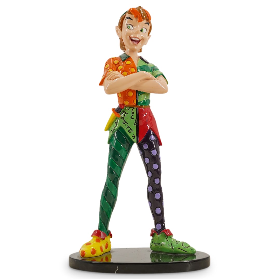 Disney by Britto "Peter Pan" Polyresin Figurine Sculpture (1 of 6)