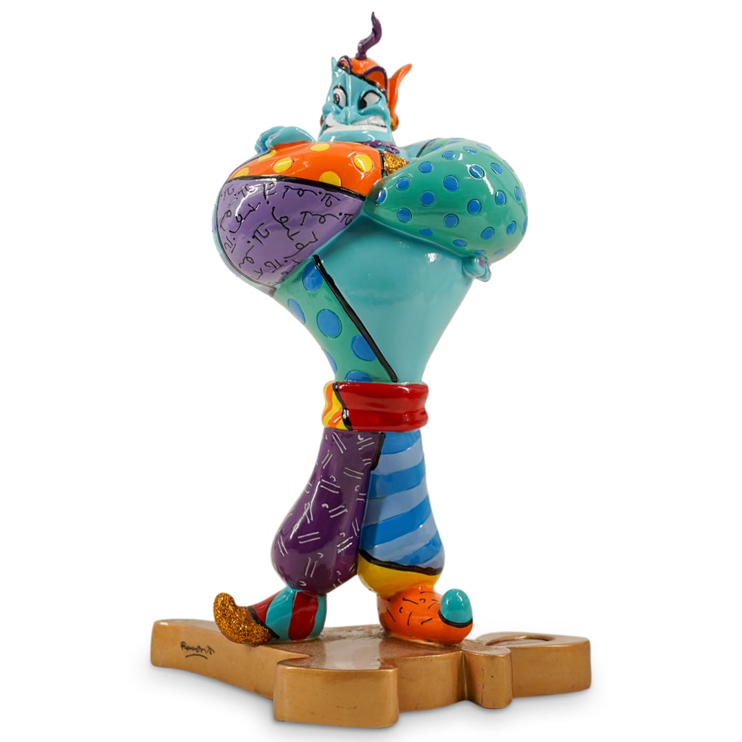 Disney By Britto Aladdin "Genie" Polyresin Sculpture (1 of 6)