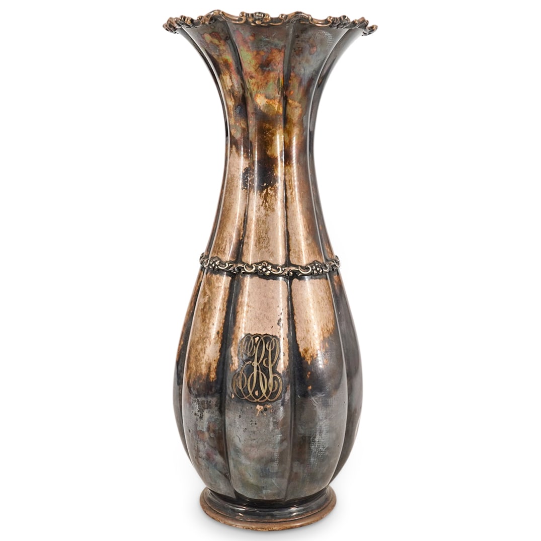 Tiffany & Co. Silver Plate Flower Vase (1 of 9)