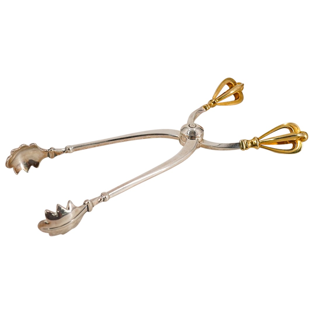 W&S Sorensen Parcel Gilt Sterling Silver Sugar Tongs (1 of 9)