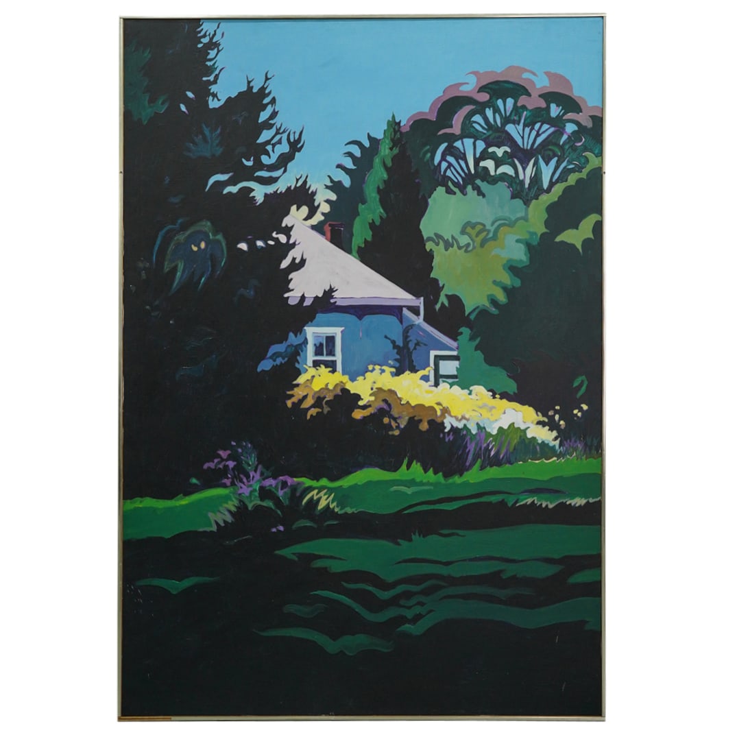 Jon Carsman (American, 1944-1987) "Forsythia Glow" Acrylic On Canvas (1 of 7)