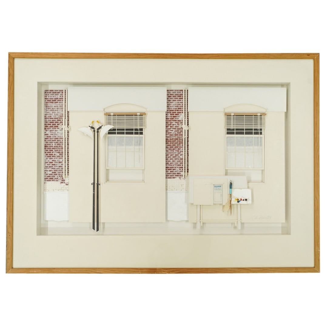 Guenther M. Riess (Austrian-American, 1945-2015) Mixed Media 3D Construction (1 of 8)