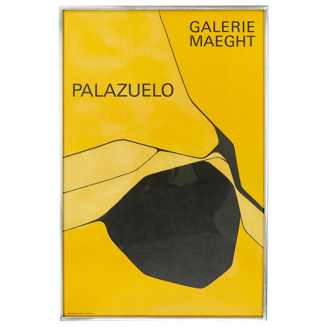 Pablo Palazuelo (Spanish, 1916-2007) Galerie Maeght Lithographic Poster (1 of 5)