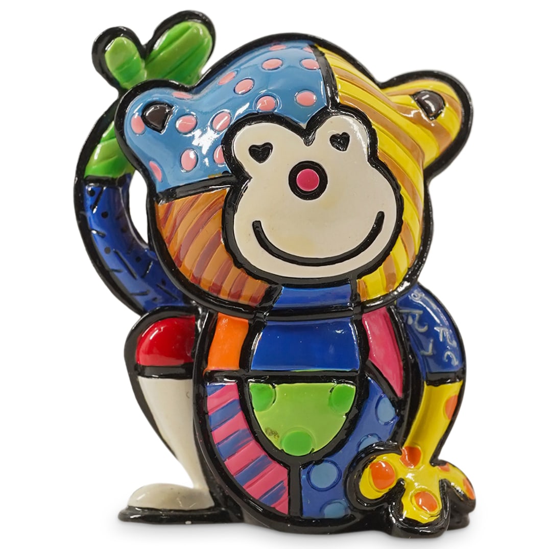 Romero Britto 2010 Miniature "Cheeky" Polyresin Sculpture (1 of 3)