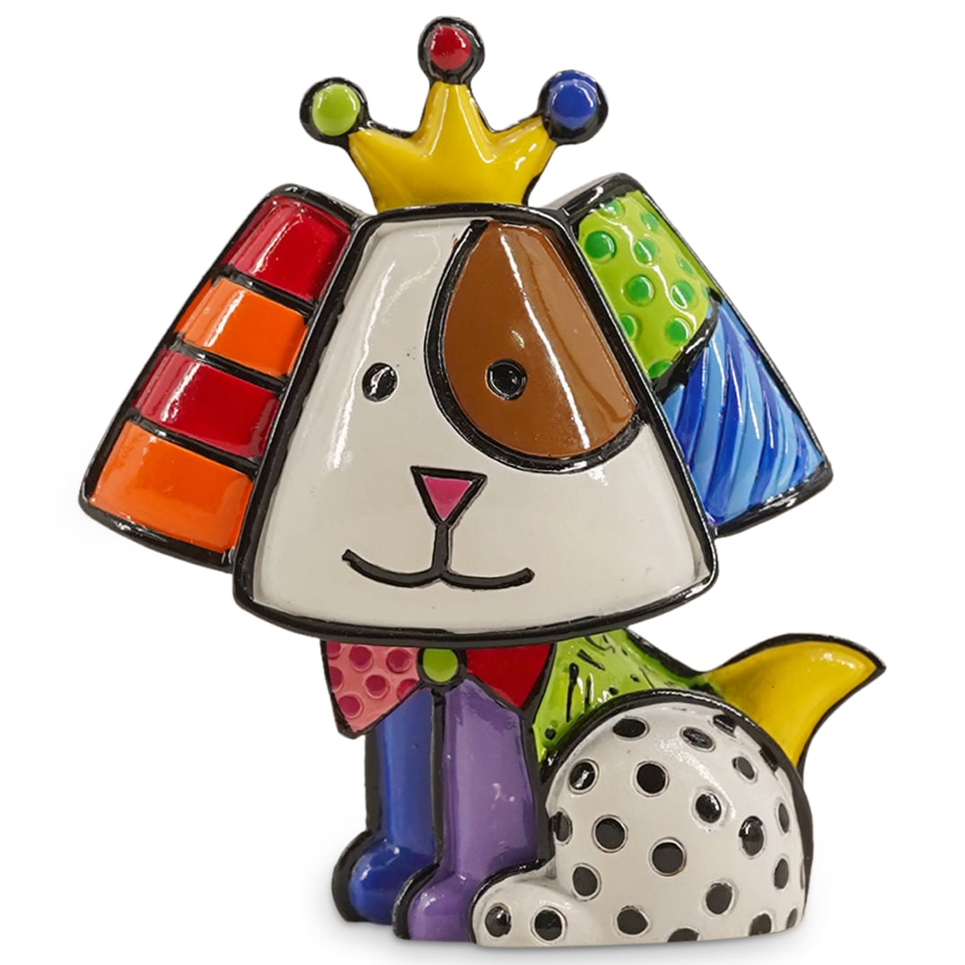 Romero Britto 2010 "Royalty" Polyresin Sculpture (1 of 2)