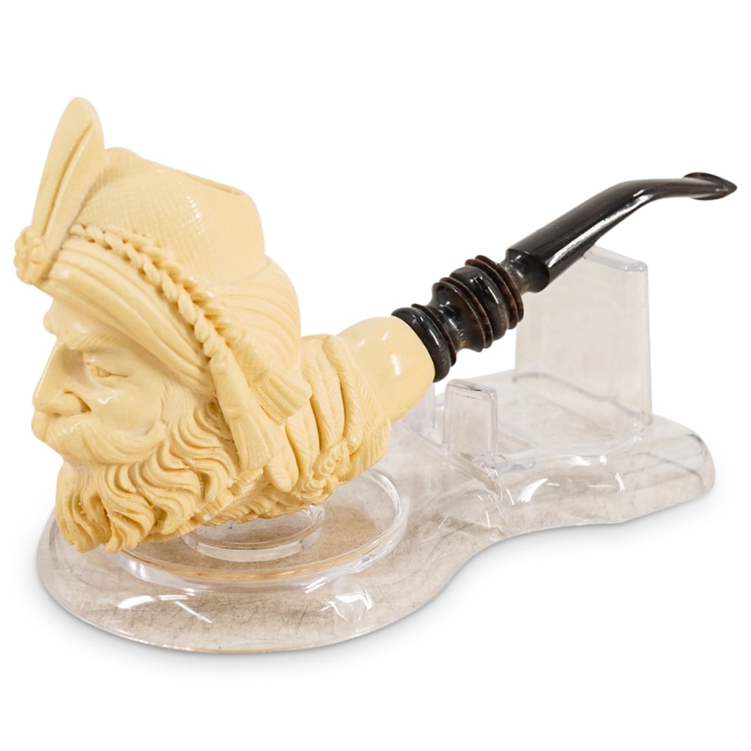 Meerschaum "Sultan" Hand Carved Smoking Pipe (1 of 10)