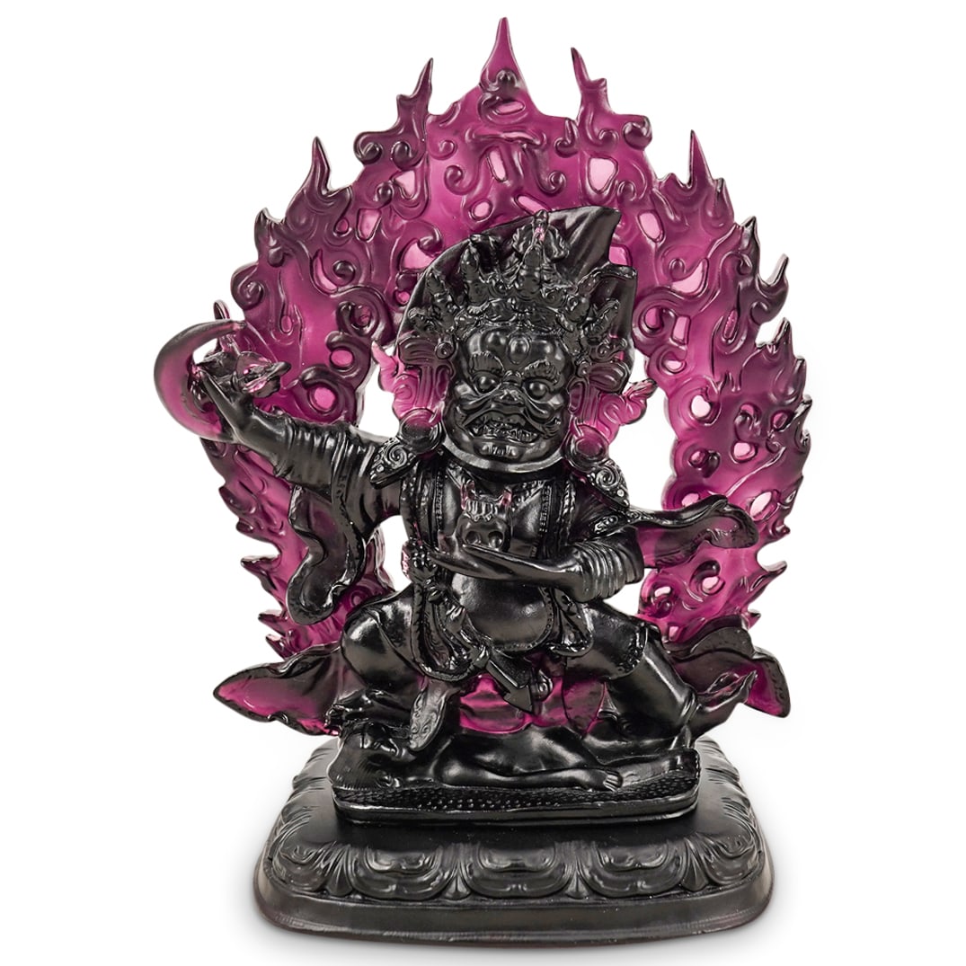 Glass Mahakala Sculpture (1 of 10)