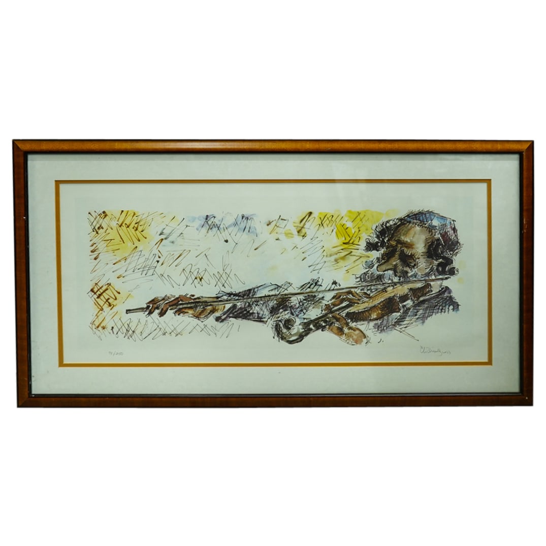 Chaim Gross. (Austrian, 1904-1991) Lithograph (1 of 10)