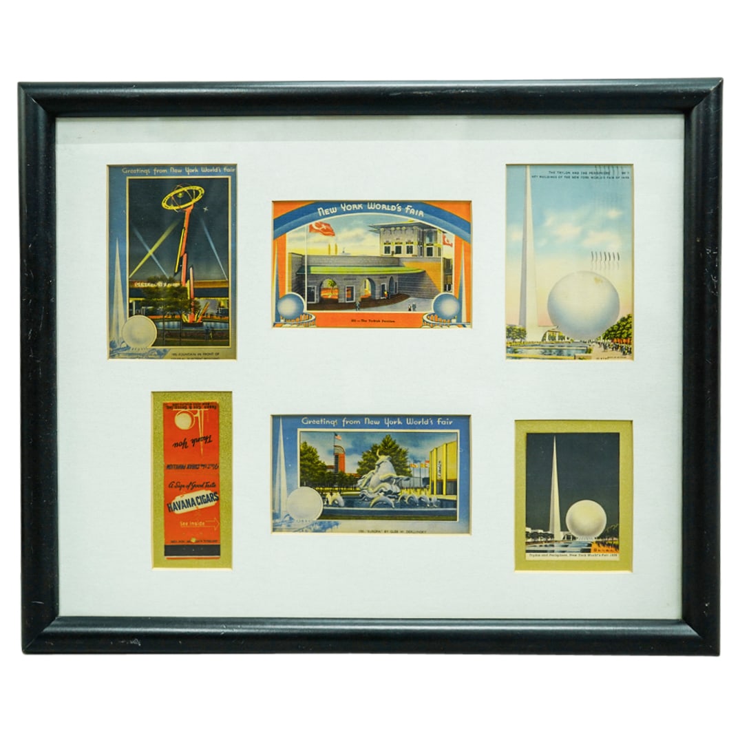 Framed 1959 Chicago World's Fair Memorabilia (1 of 5)