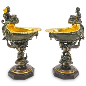 Antique French Gilt Bronze Coupes